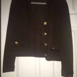 St. John Collection jacket- cardigan style